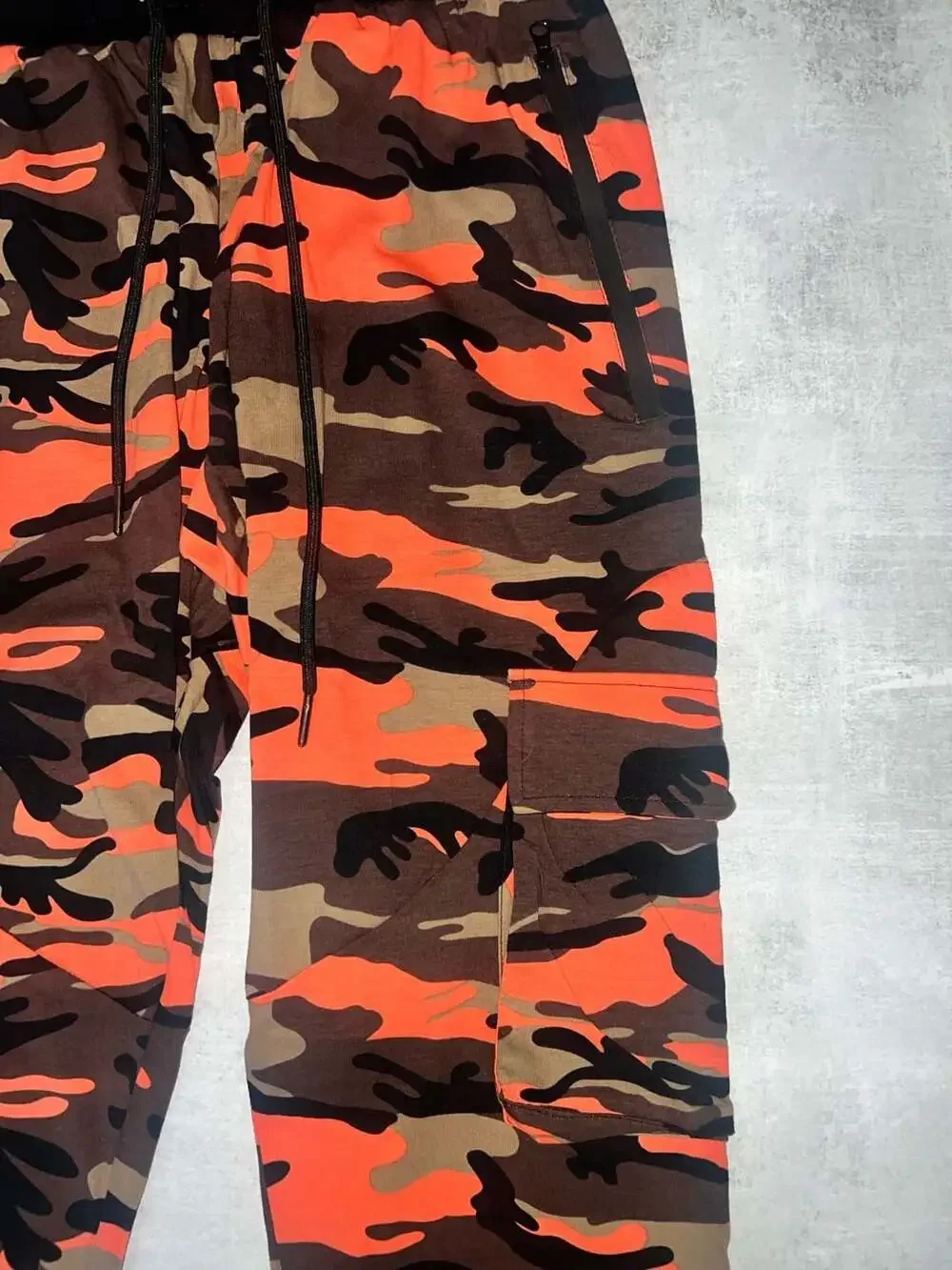 Size Up Apparel Camouflage Cargo Jogger Pants